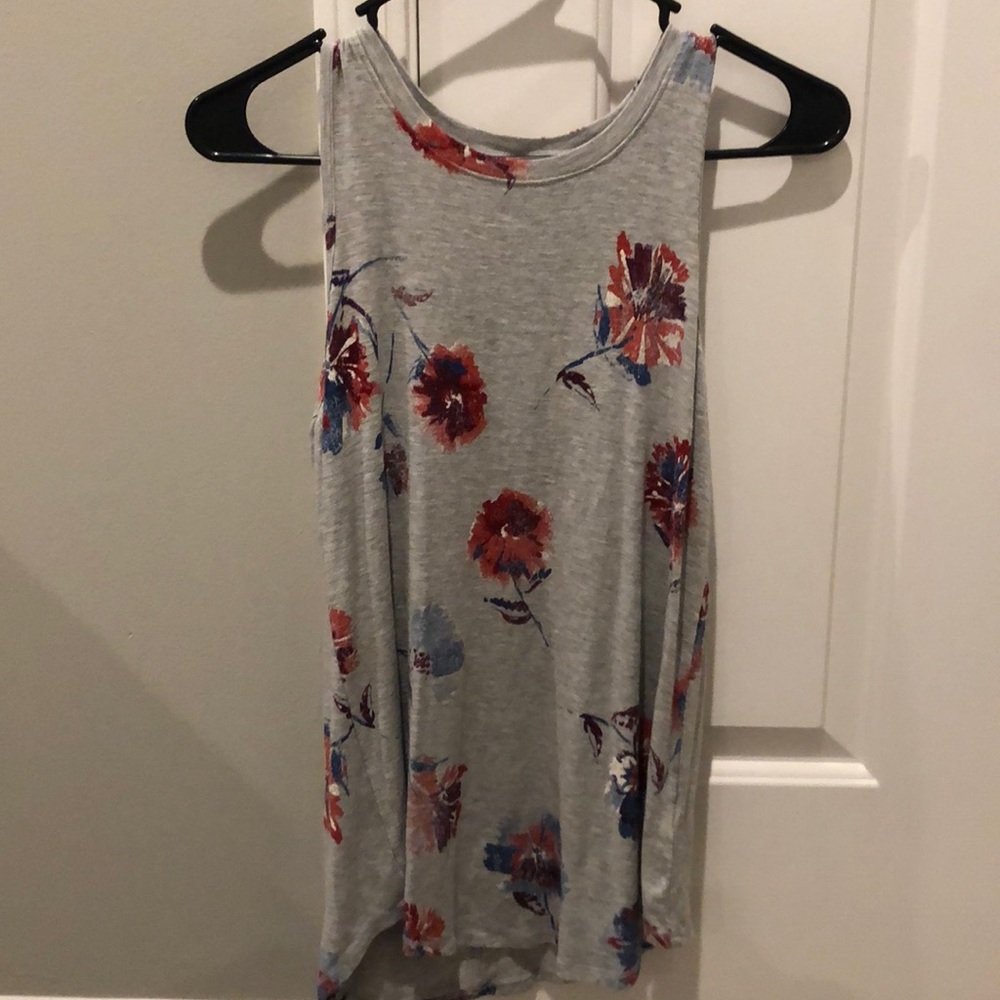 Floral tank top